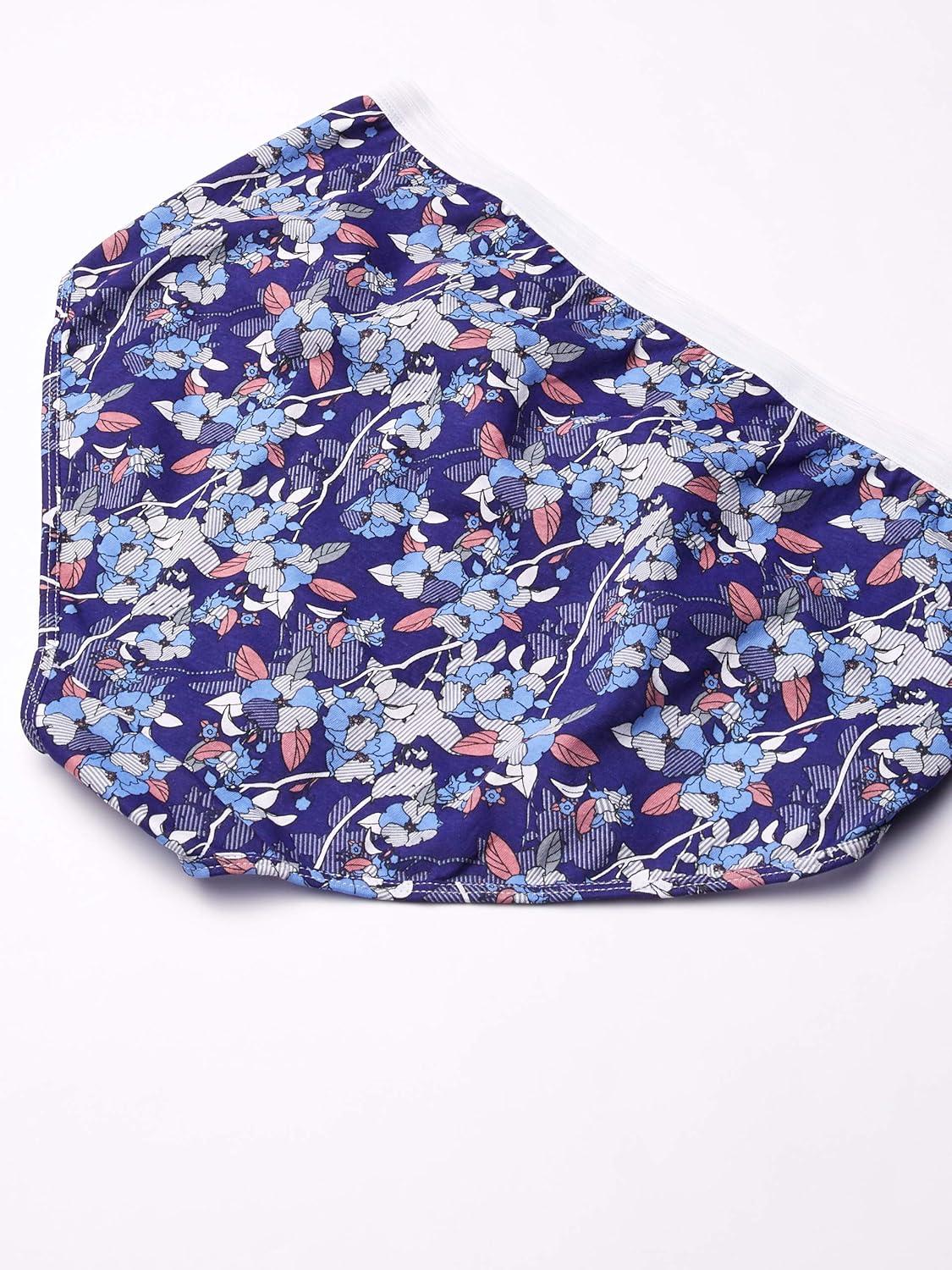 imageHanes Womens Organic Cotton Panties Pack ComfortSoft Underwear 6Pack Colors May VarySolidHeatherPrint Mix