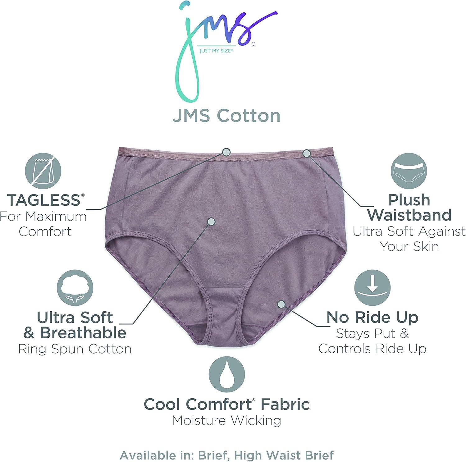 imageHanes Womens Organic Cotton Panties Pack ComfortSoft Underwear 6Pack Colors May VarySolidHeatherPrint Mix