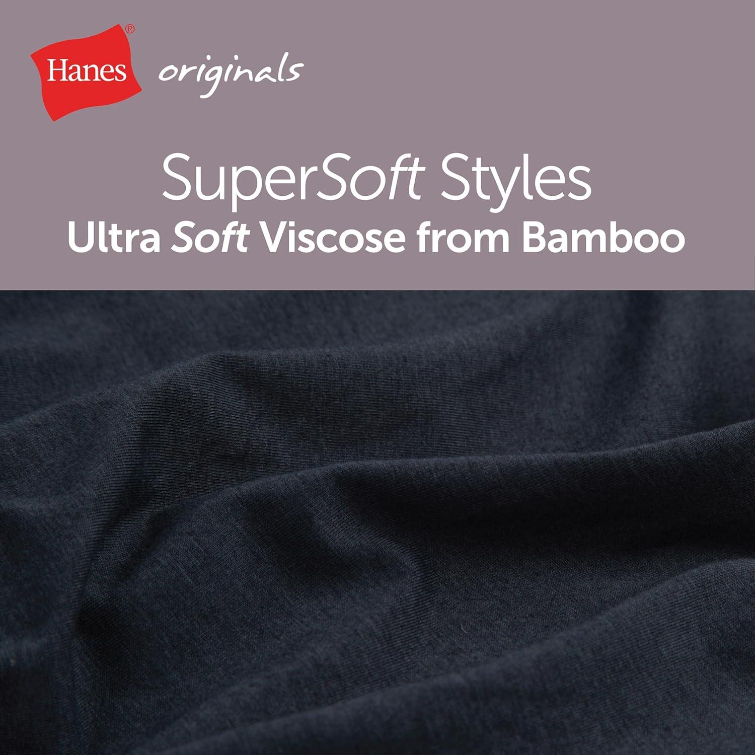 imageHanes Womens Originals Sleep Shorts 2Pack Comfywear Supersoft Lounge Shorts Pack 325quotBlackCocoa Butter