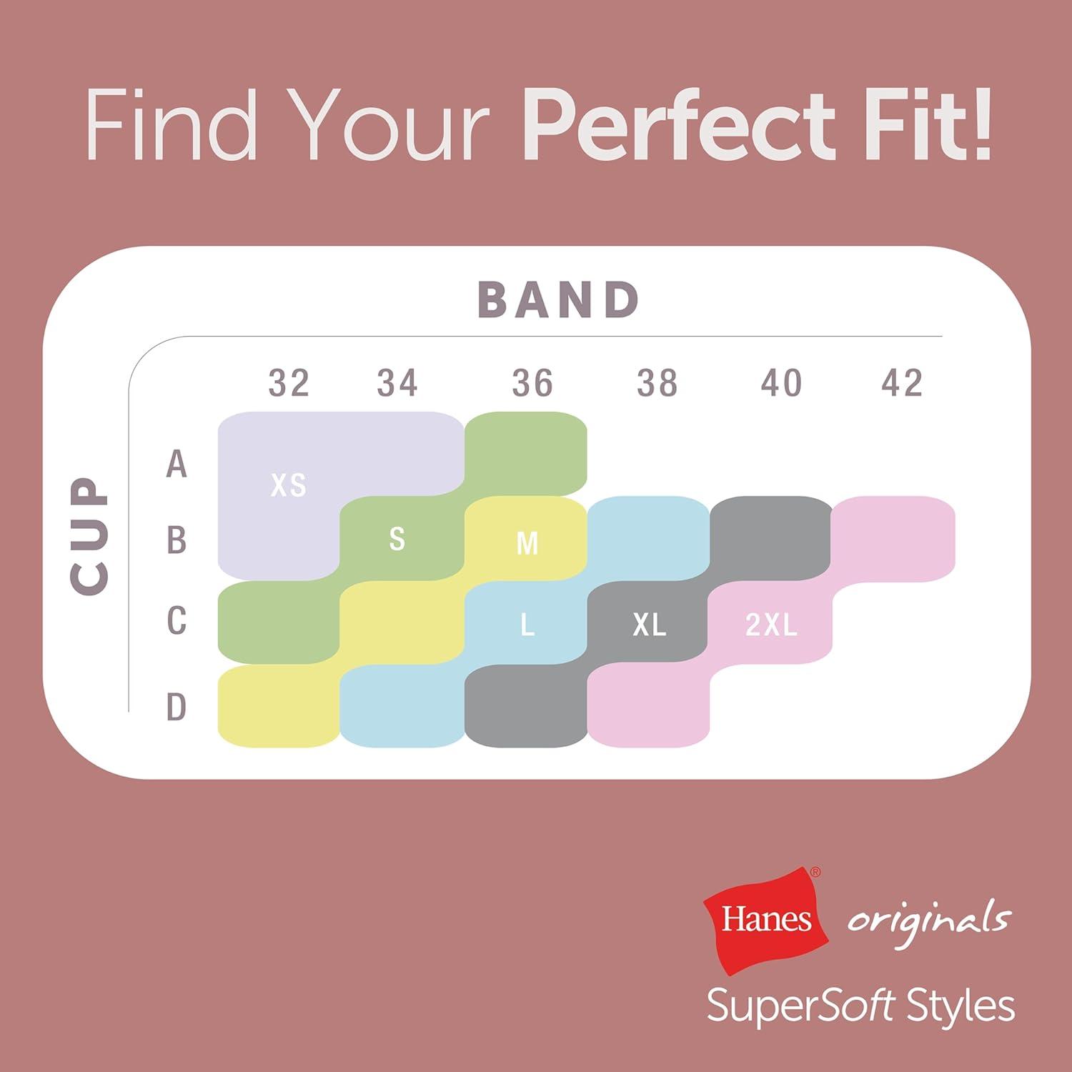 imageHanes Womens Originals Supersoft String Bralette Pullover Bra Scoop NecklineStrawberry Candy Pink