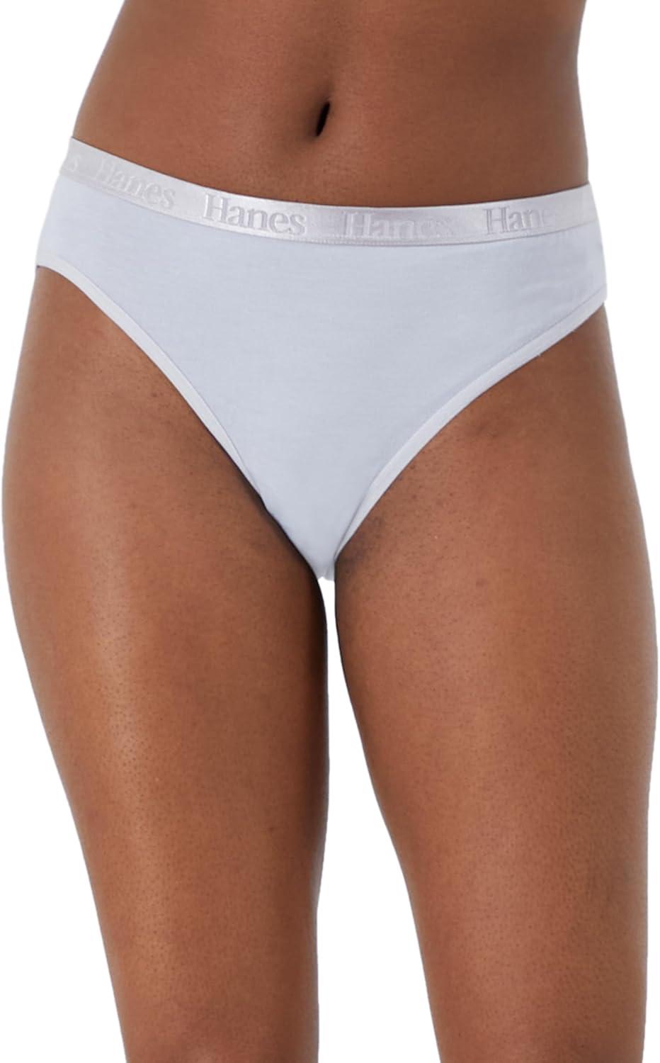 imageHanes Womens Originals Ultra SuperSoft Hipster Underwear 5 PackBlackSilver OpalStrawberry Candy Pink