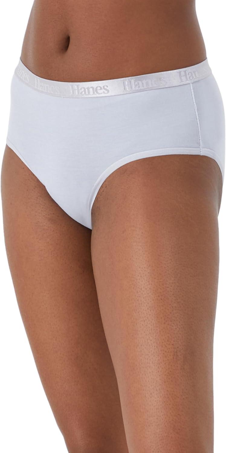 imageHanes Womens Originals Ultra SuperSoft Hipster Underwear 5 PackBlackSilver OpalStrawberry Candy Pink