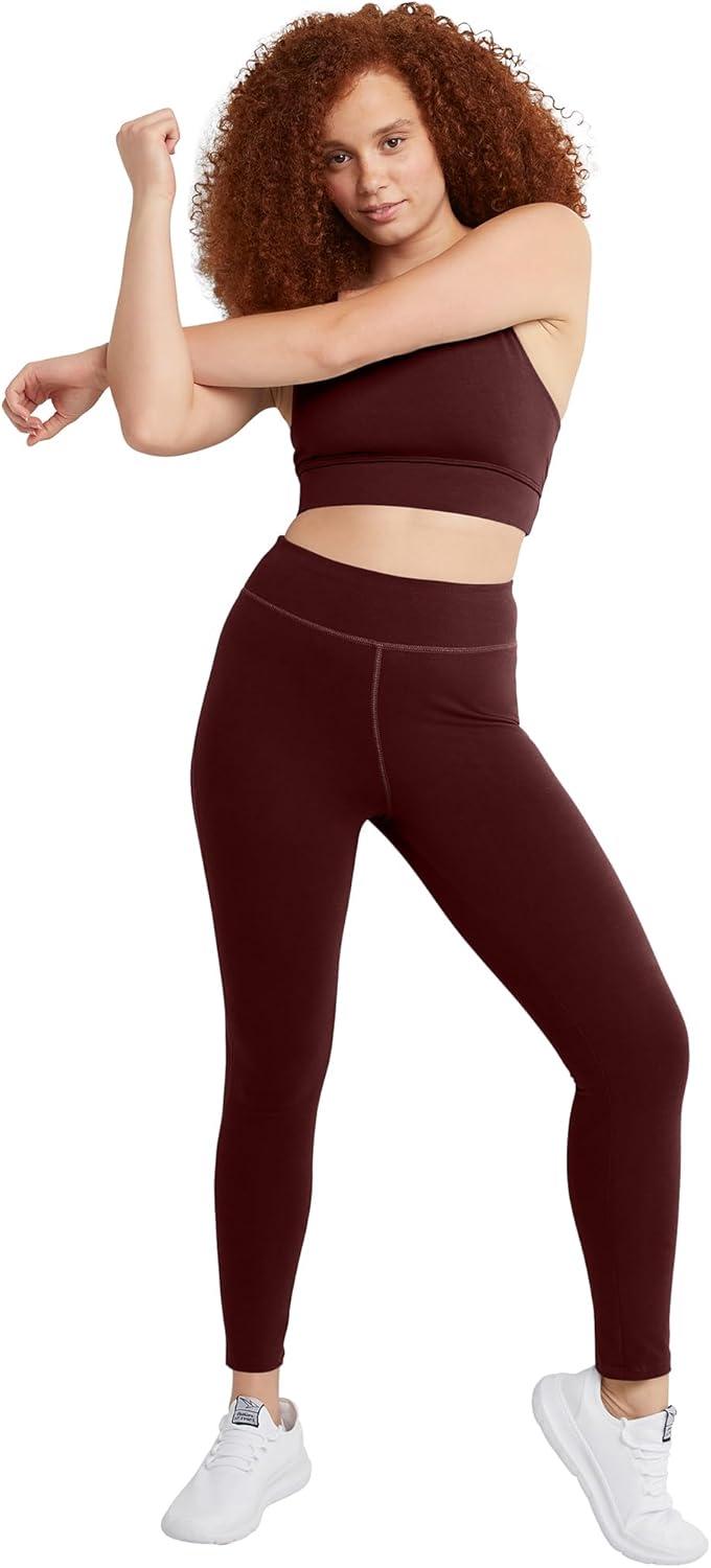 imageHanes Womens Originals Womens Longline Sports BraMulled Berry