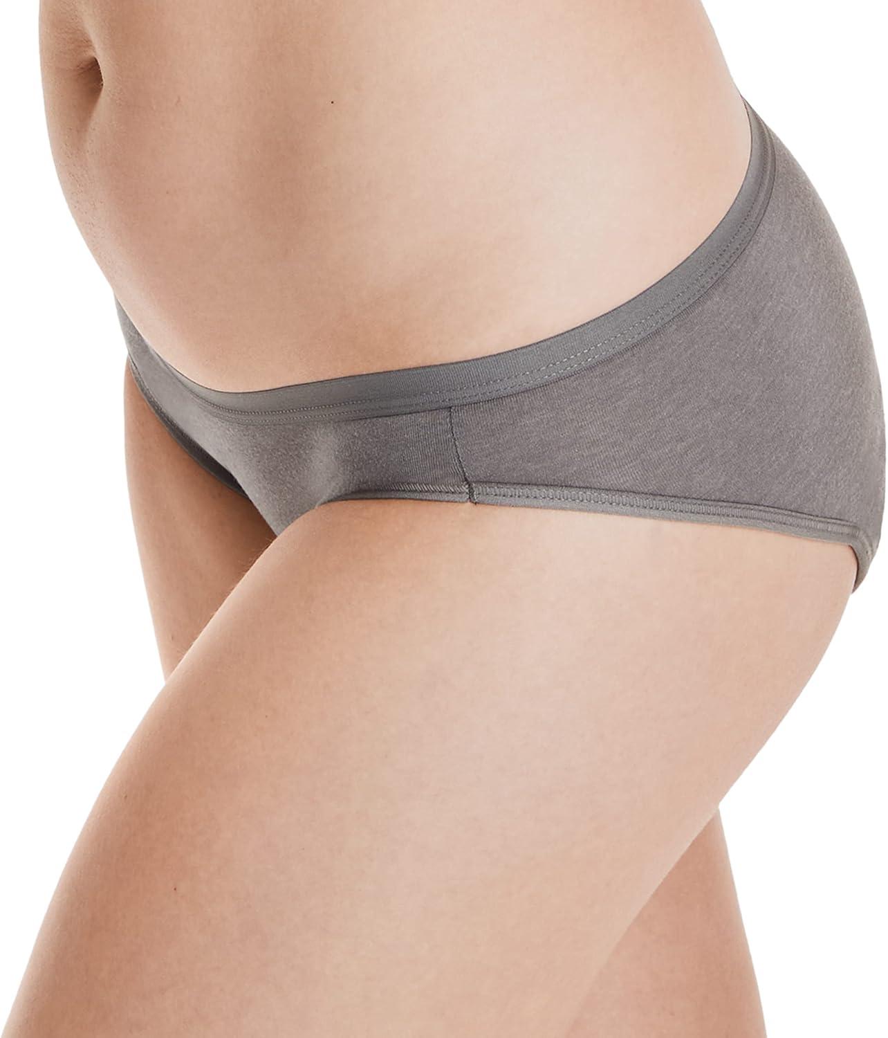 imageHanes Womens Panties Pack Classic Cotton Brief Underwear Retired Options Colors May Vary3pack Bikini Neutrals