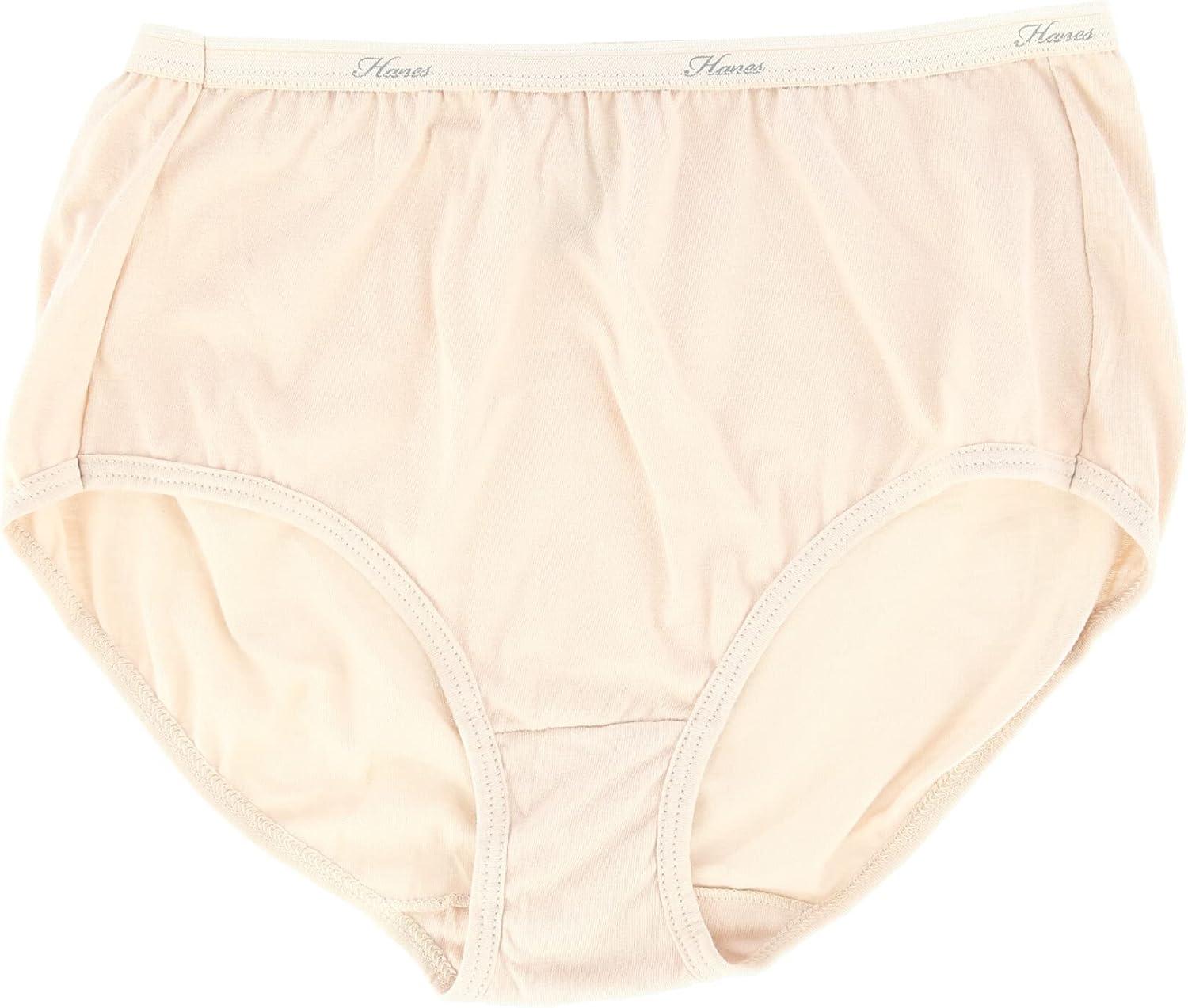 imageHanes Womens Panties Pack Classic Cotton Brief Underwear Retired Options Colors May VaryAssorted