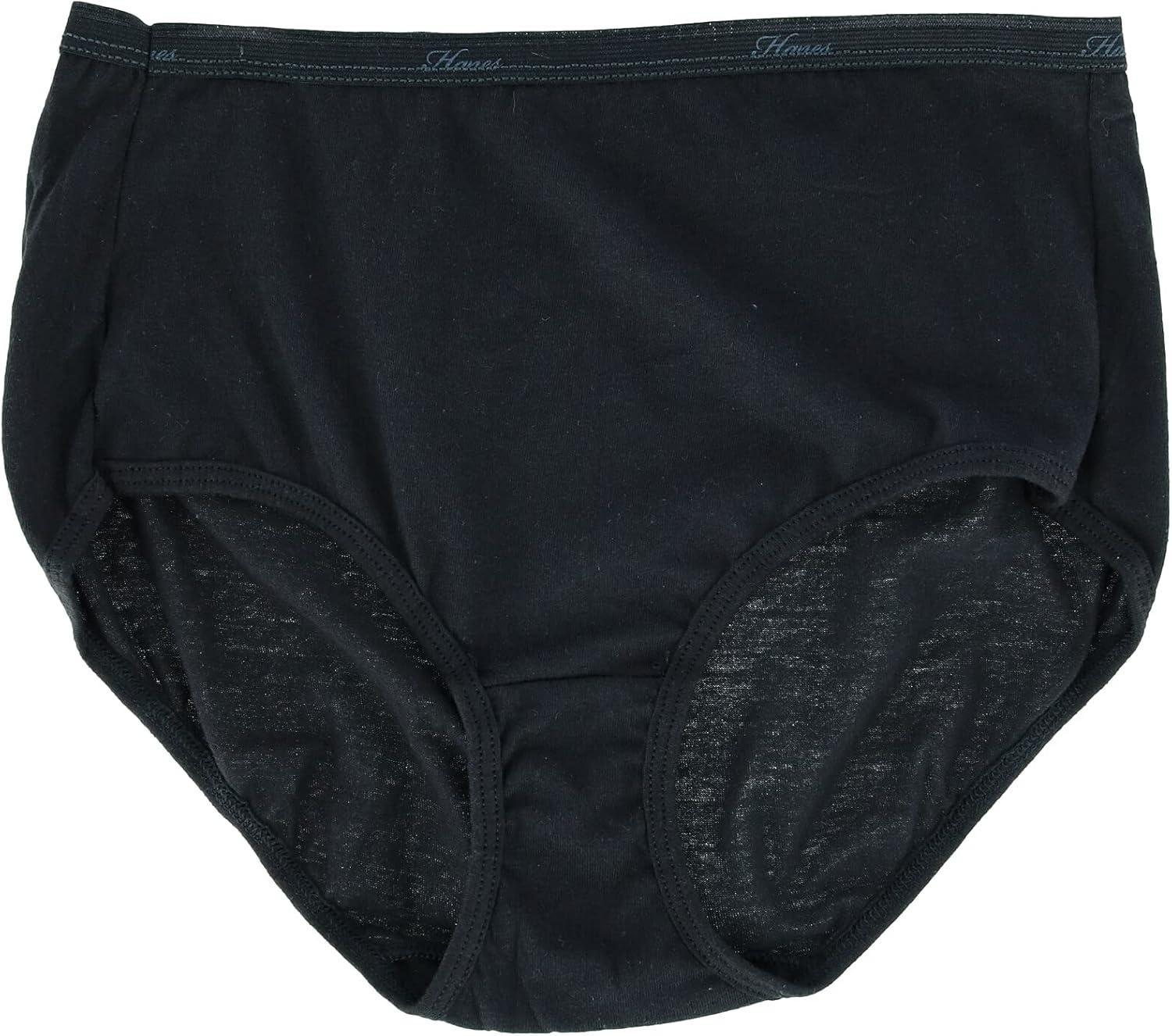 imageHanes Womens Panties Pack Classic Cotton Brief Underwear Retired Options Colors May VaryAssorted