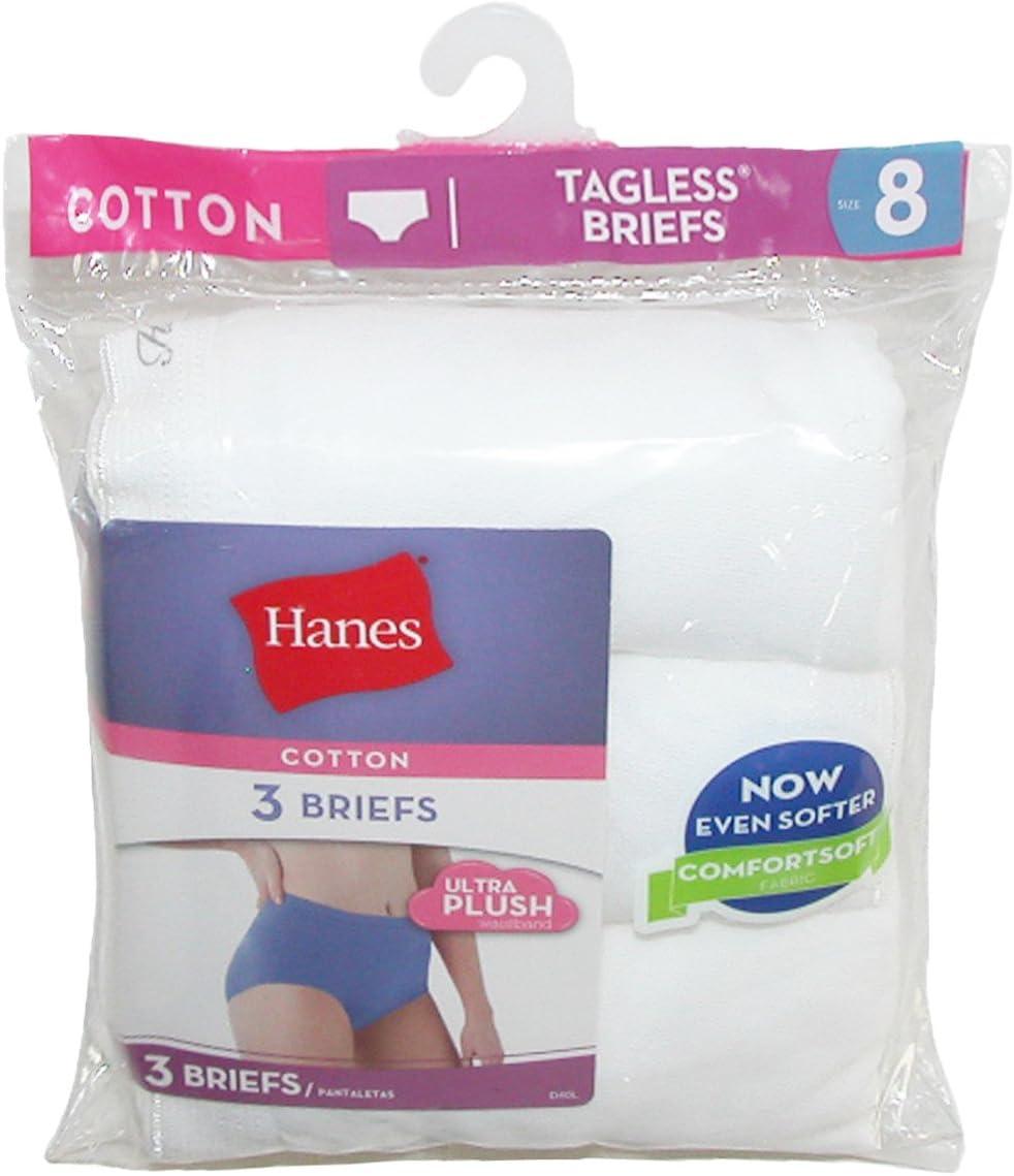 imageHanes Womens Panties Pack Classic Cotton Brief Underwear Retired Options Colors May VaryWhite 3pack