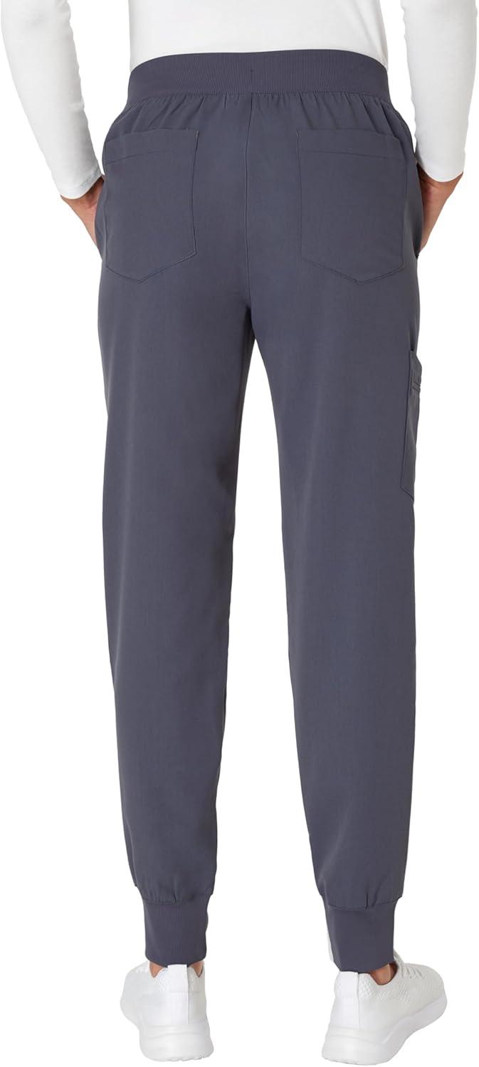imageHanes Womens Scrub Joggers Comfort Fit Healthcare Pants for Women MoistureWicking Medical Scrubs with Odor ControlPeppercorn Grey