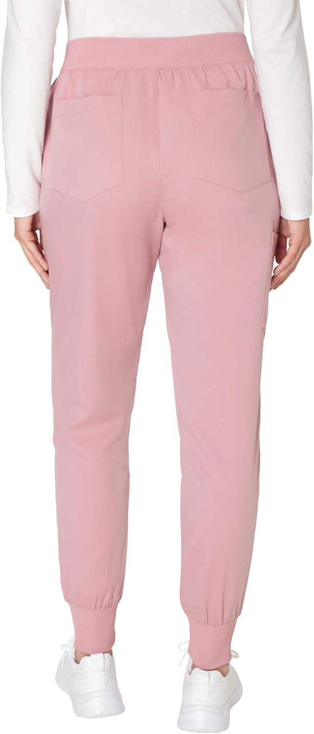 imageHanes Womens Scrub Joggers Comfort Fit Healthcare Pants for Women MoistureWicking Medical Scrubs with Odor ControlPink Mauve