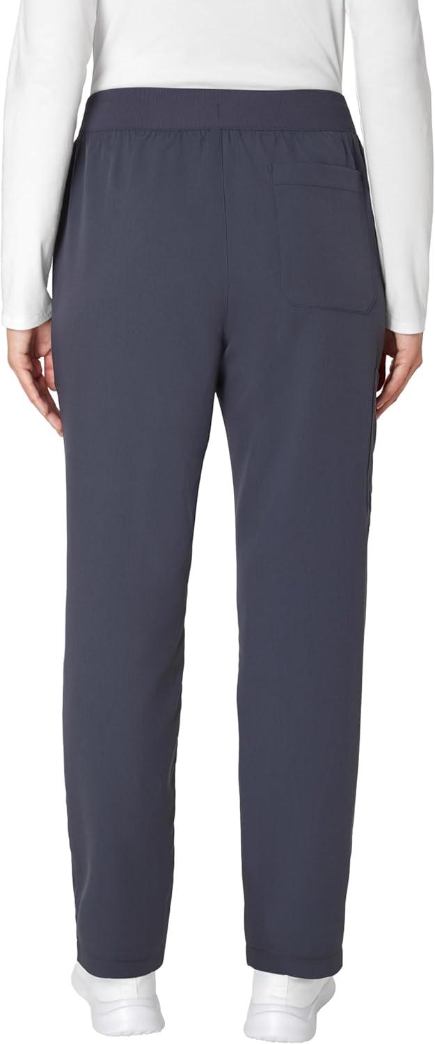 imageHanes Womens Scrub Pants Comfort Fit Healthcare Pants for Women MoistureWicking Medical ScrubsPeppercorn Grey
