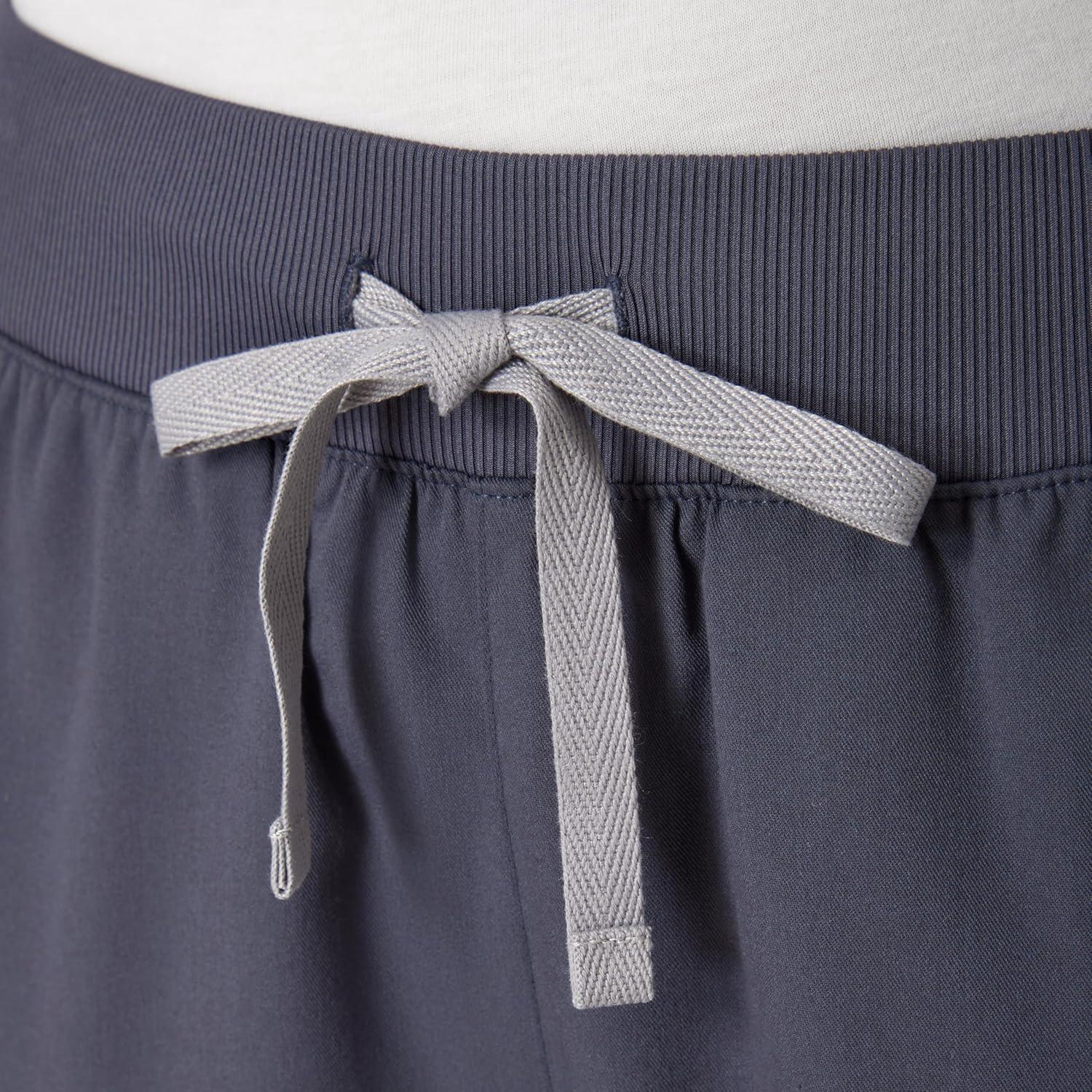 imageHanes Womens Scrub Pants Comfort Fit Healthcare Pants for Women MoistureWicking Medical ScrubsPeppercorn Grey