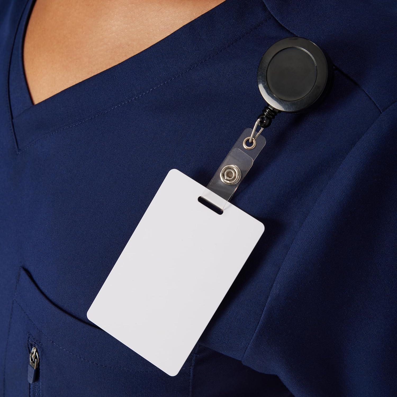 imageHanes Womens Scrub Top Comfort Fit 1Pocket Healthcare Top for Women MoistureWicking Medical ScrubsAthletic Navy