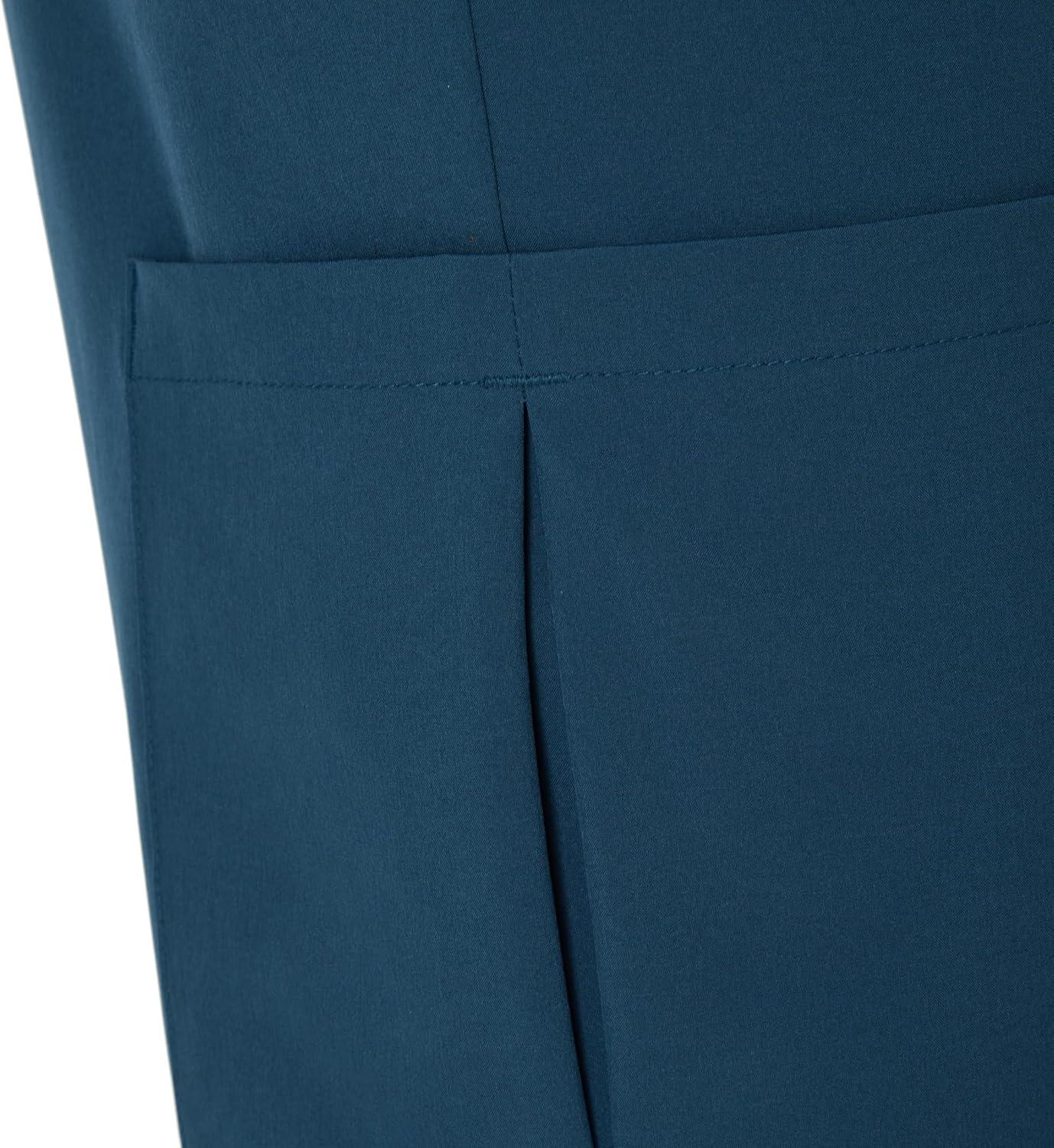 imageHanes Womens Scrubs Cargo Joggers Healthcare Scrub Joggers for Women Moisture WickingCaribbean Blue