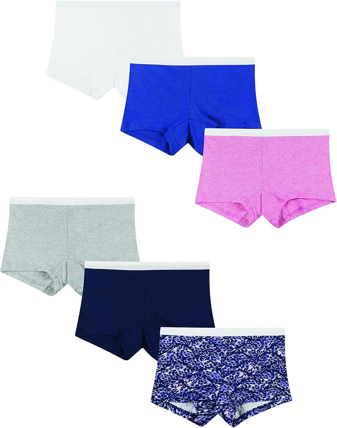 imageHanes Womens Sporty Assorted Boyshort Underwear Pack Of 66 Pack Assorted 1