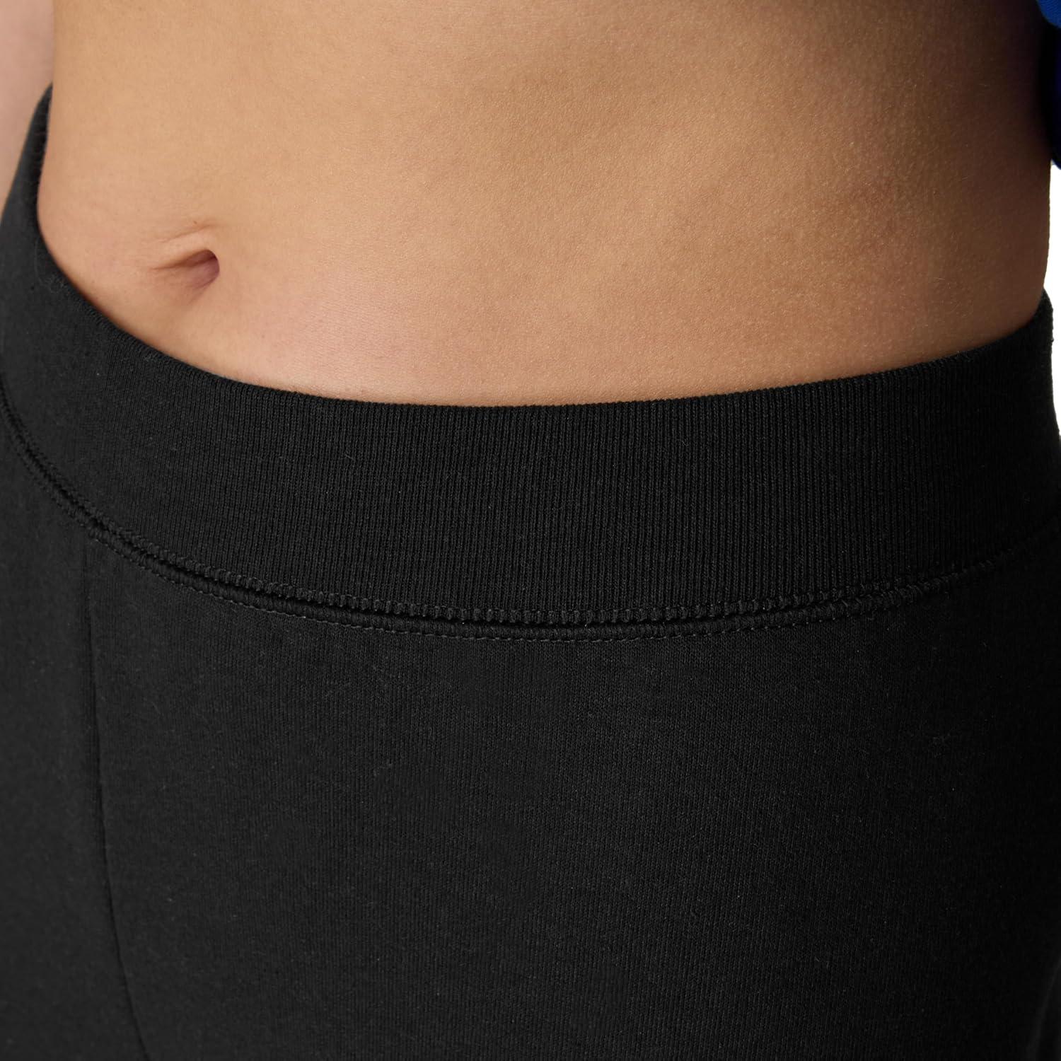 imageHanes Womens Sweatpants EcoSmart Fleece Pocketless OpenBottom Sweatpant Regular ampamp PetiteEbony