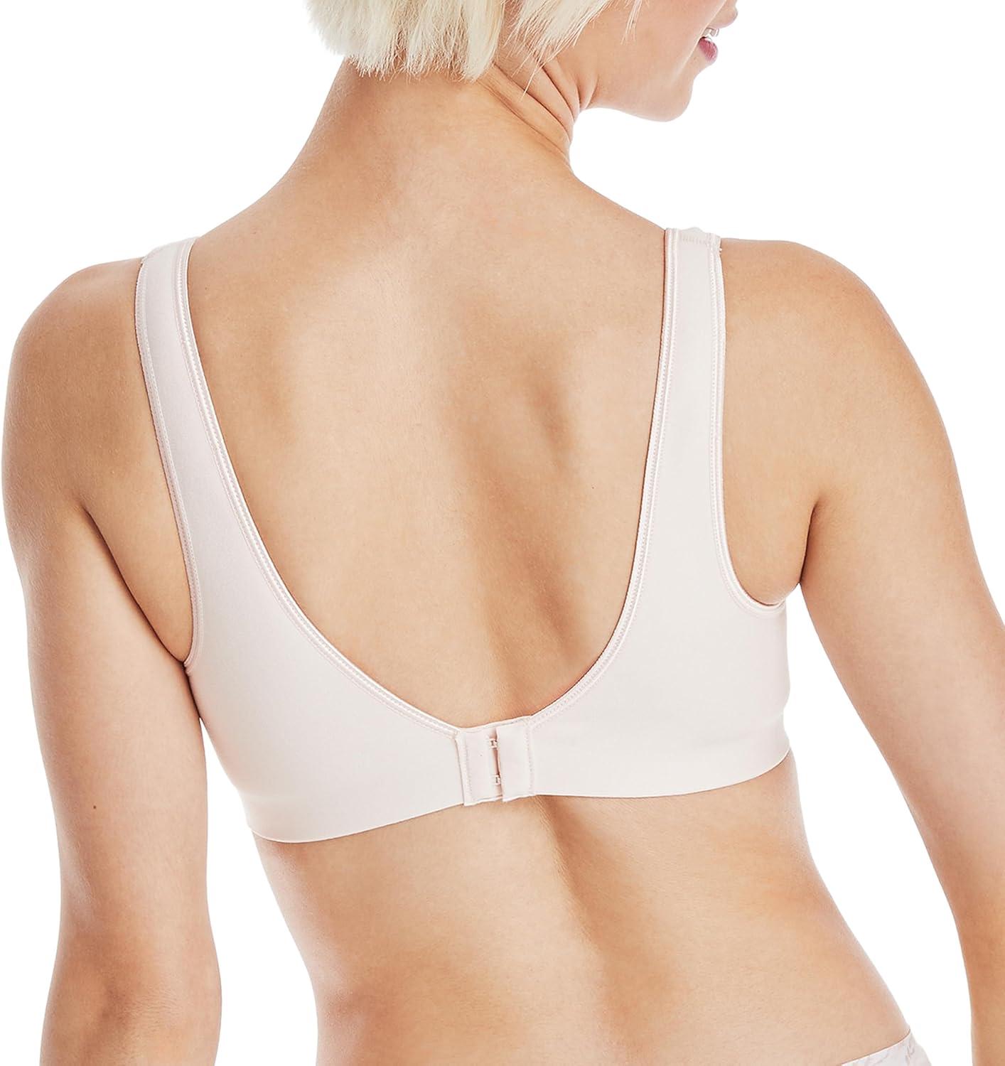 imageHanes Womens Wireless Bra Smooth Comfort FullCoverage TShirt Bra for Women Single Or 2PackLight BuffLight Buff