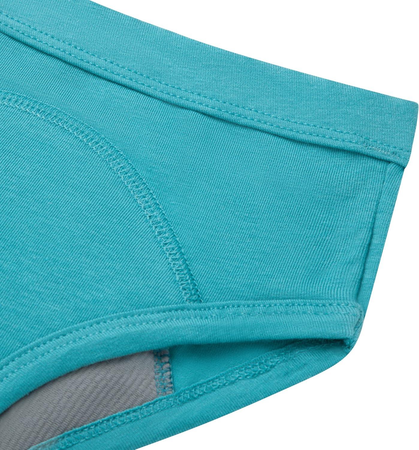 imageHanes babyboys Potty Training Underwear Brief 5 Pairs Heavy Absorbency Toddler Boys Cotton Training UnderwearSeafoamBeigeGrey