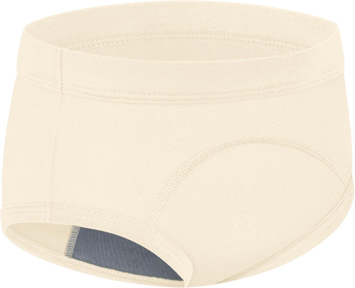 imageHanes babyboys Potty Training Underwear Brief 5 Pairs Heavy Absorbency Toddler Boys Cotton Training UnderwearSeafoamBeigeGrey