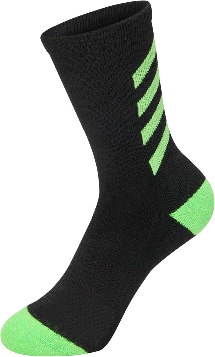 imageHanes boys Moves Socks Breathable Mesh Performance Socks Crew Ankle ampamp No Show Moisturewicking 10packCrew Black