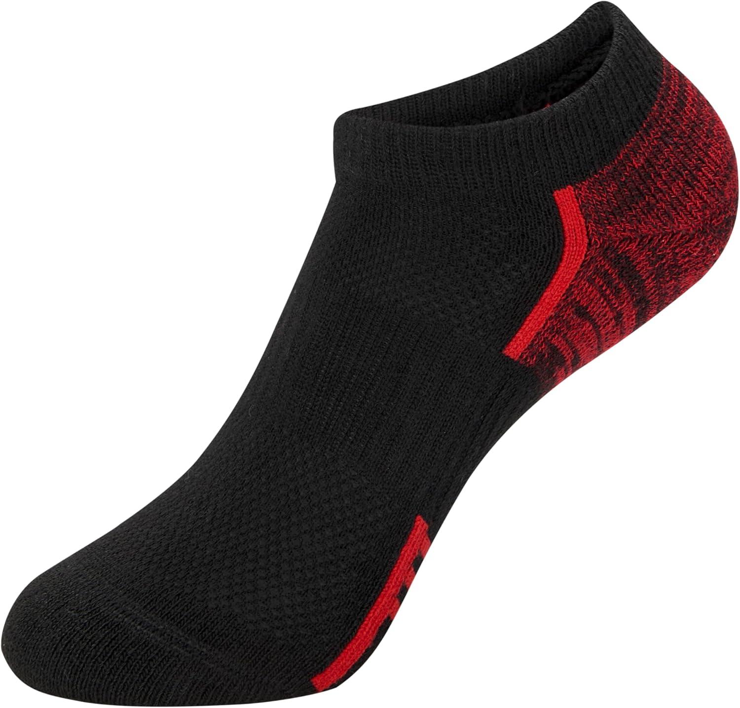 imageHanes boys Moves Socks Breathable Mesh Performance Socks Crew Ankle ampamp No Show Moisturewicking 10packNo Show OrangeYellow