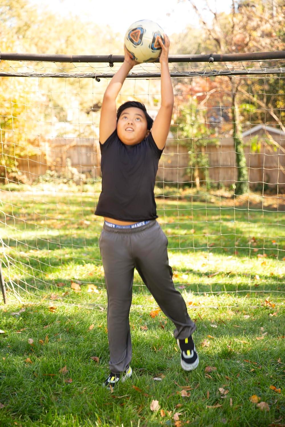 imageHanes boys Moves Underwear Antichafe Boxer Briefs for Boys 6packBlackBlueLime Regular Leg