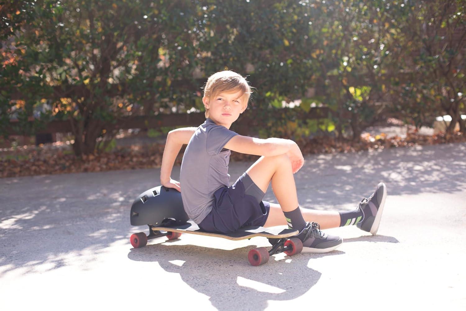 imageHanes boys Moves Underwear Antichafe Boxer Briefs for Boys 6packBlackBlueRed Long Leg