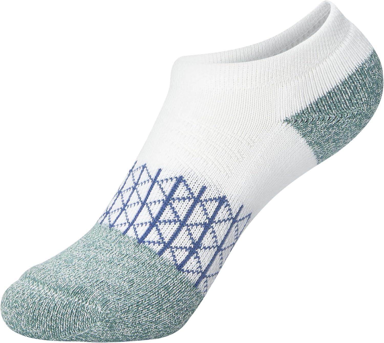 imageHanes boys No Show Socks Pack 6 Pairs Absolute Active Cushioned Noshow Socks for Boys Heel ShieldBlackGreyWhite