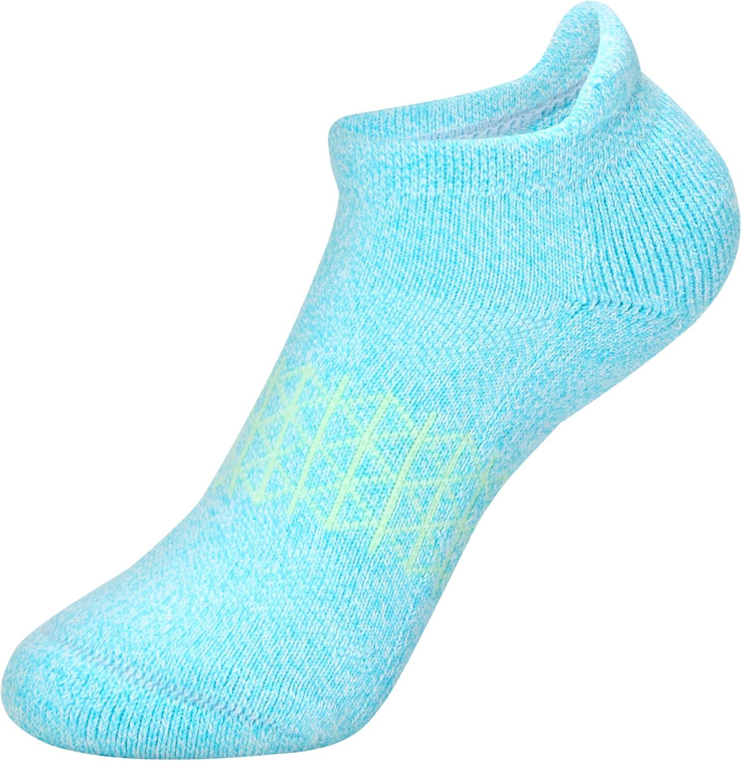 imageHanes girls Cushioned Crew Socks Absolute Active Crew Socks for Girls Moisturewicking 6pairsCrew WhiteBlue