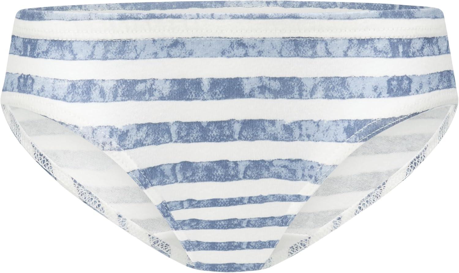 imageHanes girls Organic Underwear Brief ampamp Hipster Toddler ampamp Girl Sizes Pure Comfort Organic 100 Cotton Panties 8packBlueStripesPinkWhite