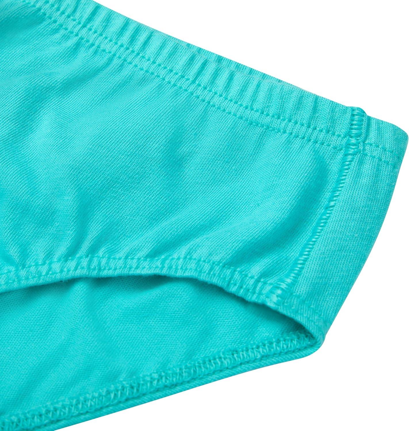 imageHanes girls Organic Underwear Brief ampamp Hipster Toddler ampamp Girl Sizes Pure Comfort Organic 100 Cotton Panties 8packPinkBlueTealNavy