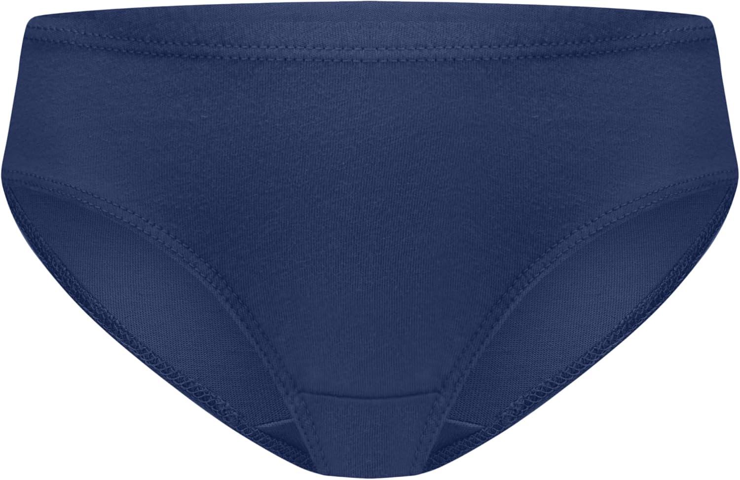 imageHanes girls Organic Underwear Brief ampamp Hipster Toddler ampamp Girl Sizes Pure Comfort Organic 100 Cotton Panties 8packPinkBlueTealNavy