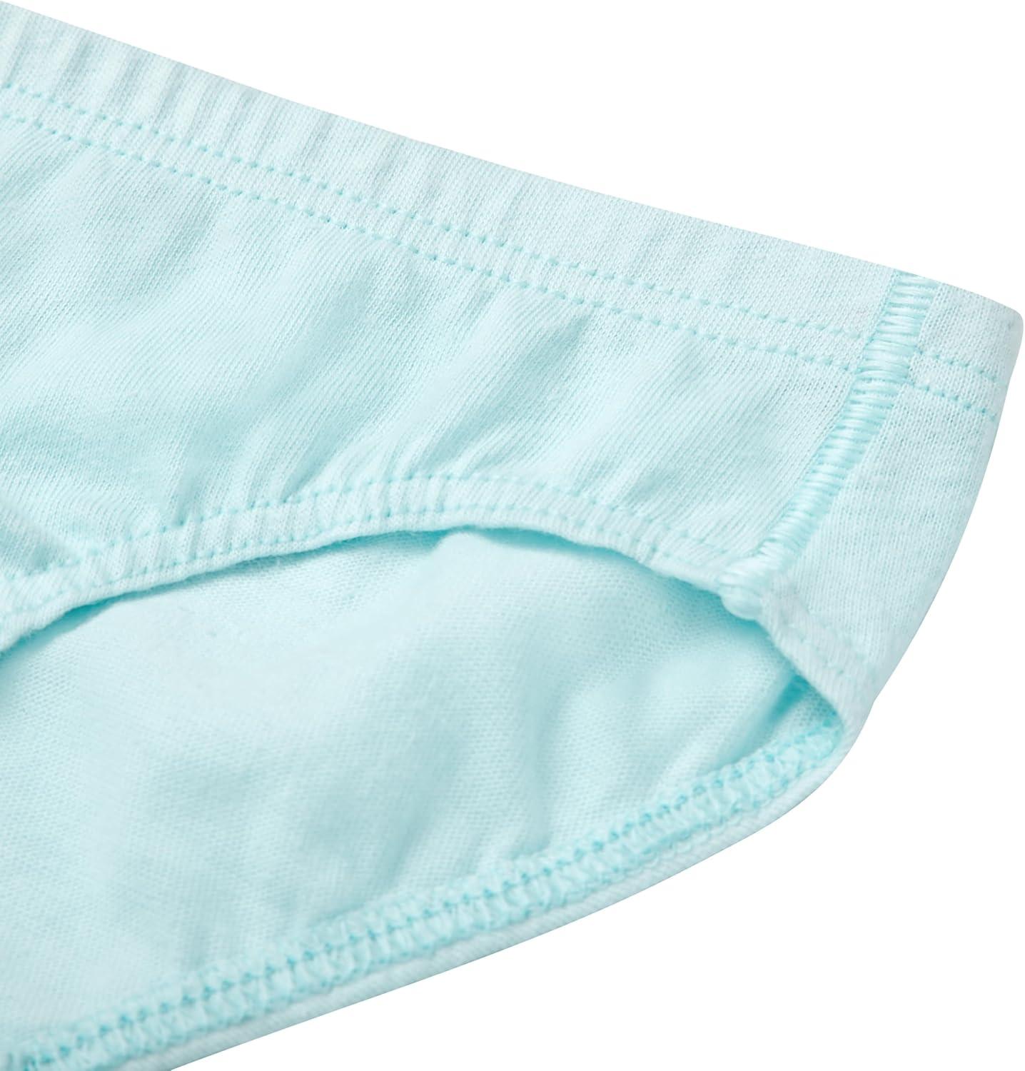 imageHanes girls Organic Underwear Brief ampamp Hipster Toddler ampamp Girl Sizes Pure Comfort Organic 100 Cotton Panties 8packPurpleBluePink