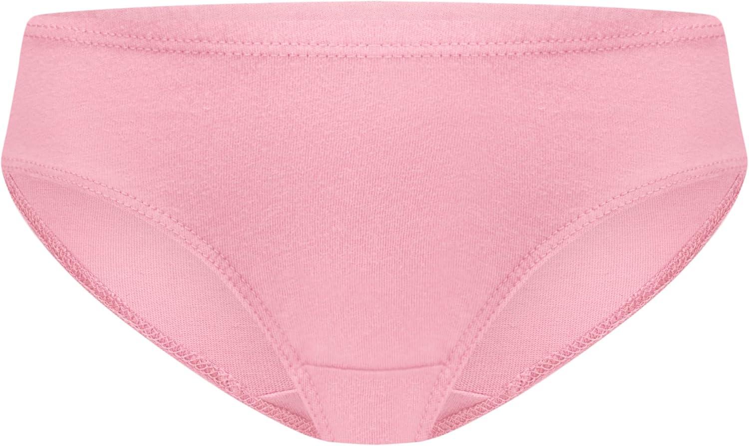 imageHanes girls Organic Underwear Brief ampamp Hipster Toddler ampamp Girl Sizes Pure Comfort Organic 100 Cotton Panties 8packPurpleBluePink