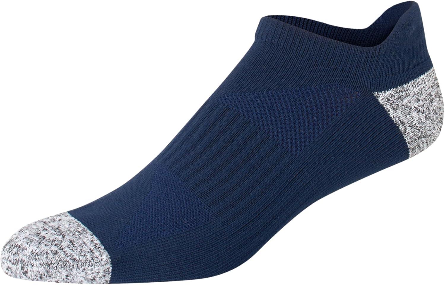 imageHanes mens Moves Performance Socks Moisturewicking Ankle ampamp Lowcut Socks Breathable Mesh Panels 6packNavyBlackWhiteGrey