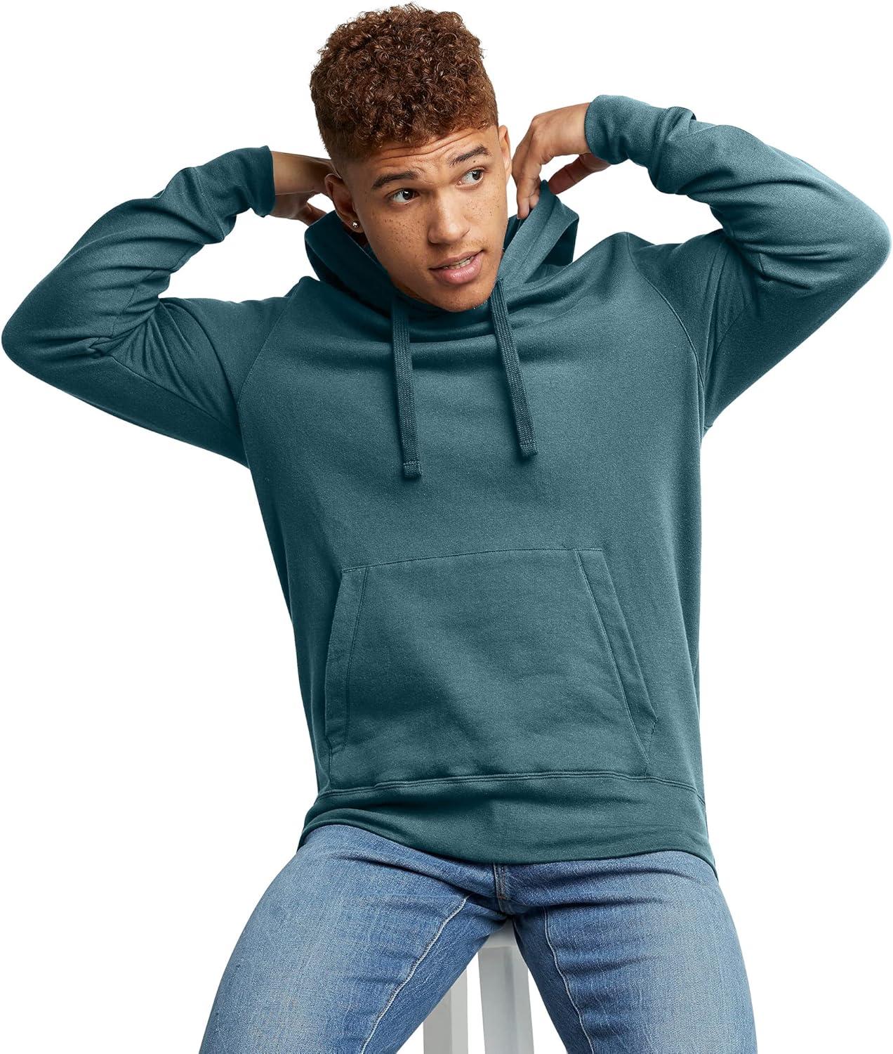 imageHanes mens Originals Midweight Fleece Hoodie Pullover Hooded Sweatshirt for MenCactus