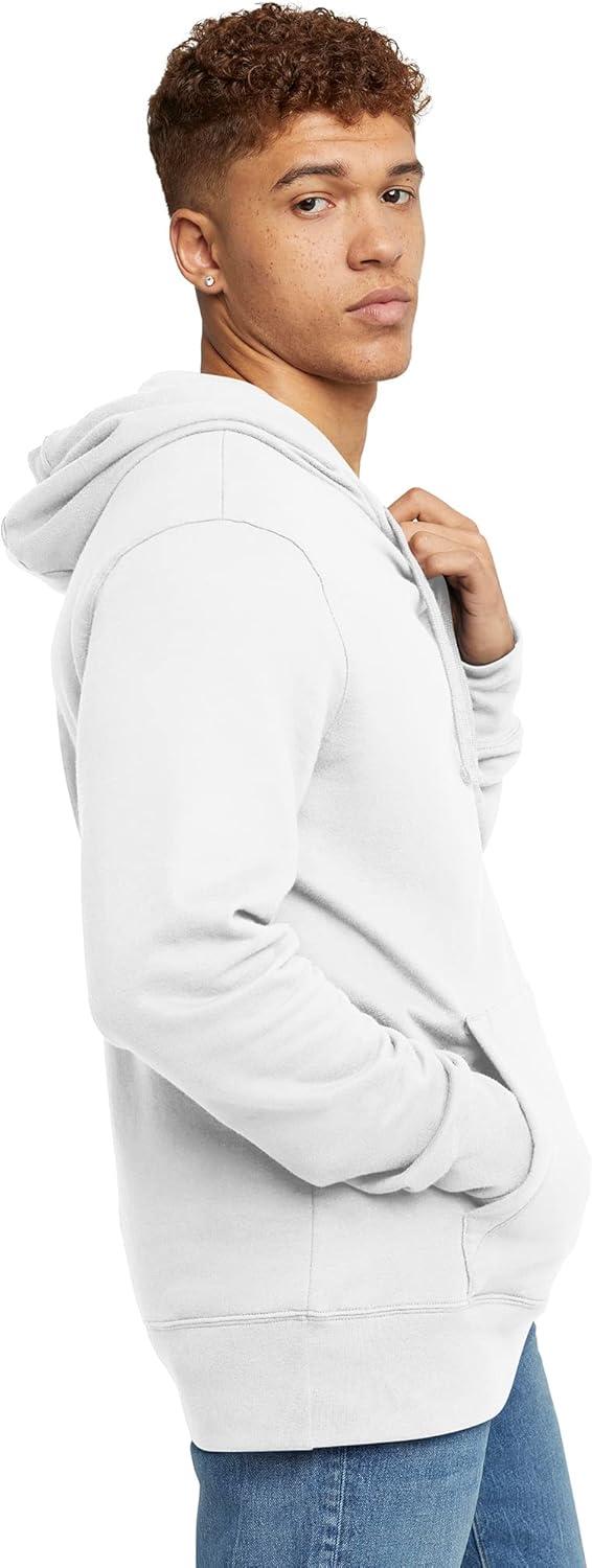imageHanes mens Originals Midweight Fleece Hoodie Pullover Hooded Sweatshirt for MenWhite