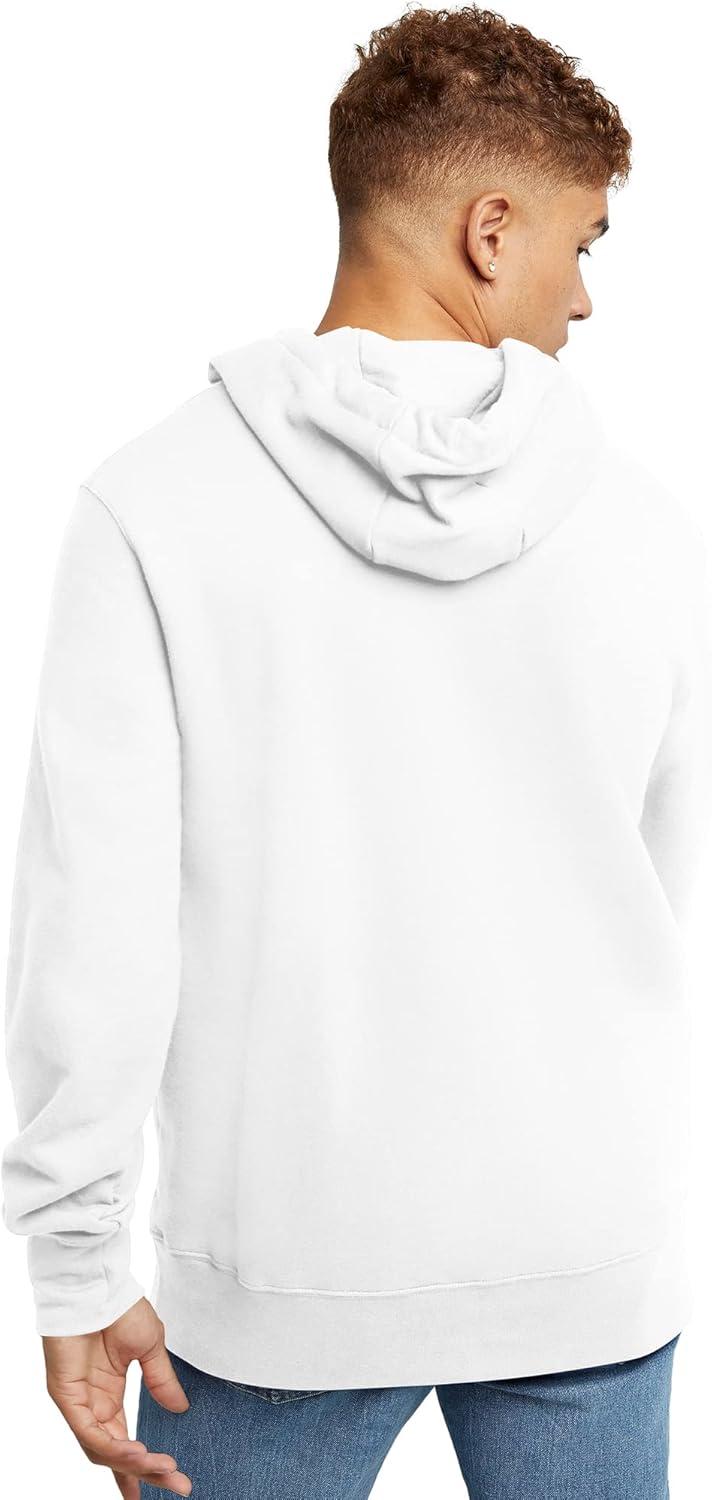 imageHanes mens Originals Midweight Fleece Hoodie Pullover Hooded Sweatshirt for MenWhite