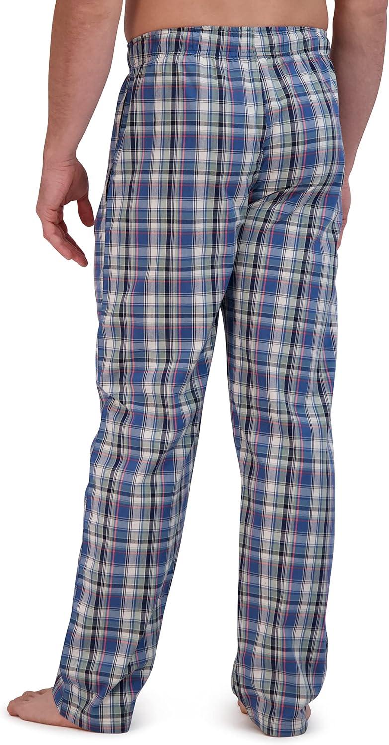 imageHanes mens Woven Pajama PantLight Blue