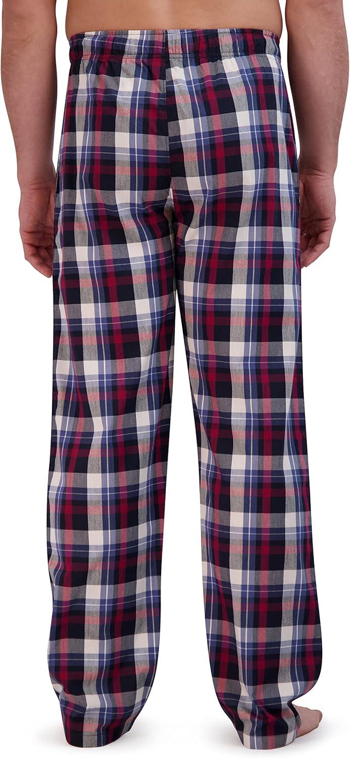 imageHanes mens Woven Pajama PantRed Plaid