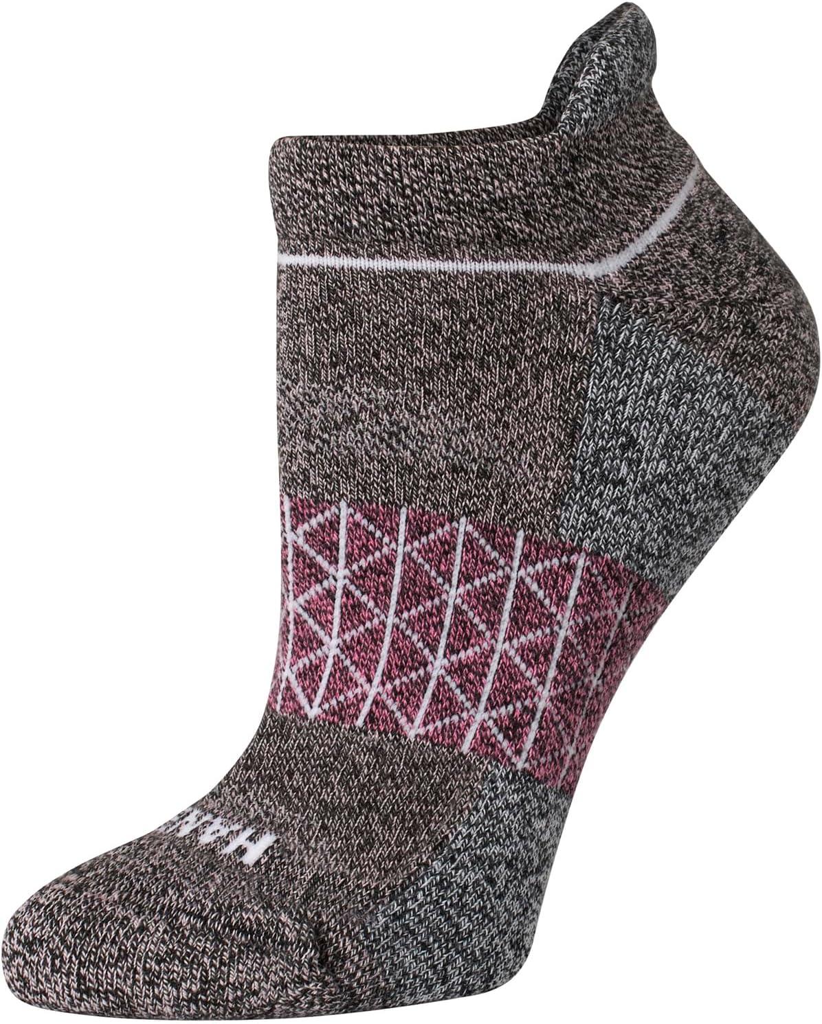 imageHanes womens Cushioned No Show Tab Socks Absolute Active No Show Socks for Women 4pairsDark Grey 4 Pack