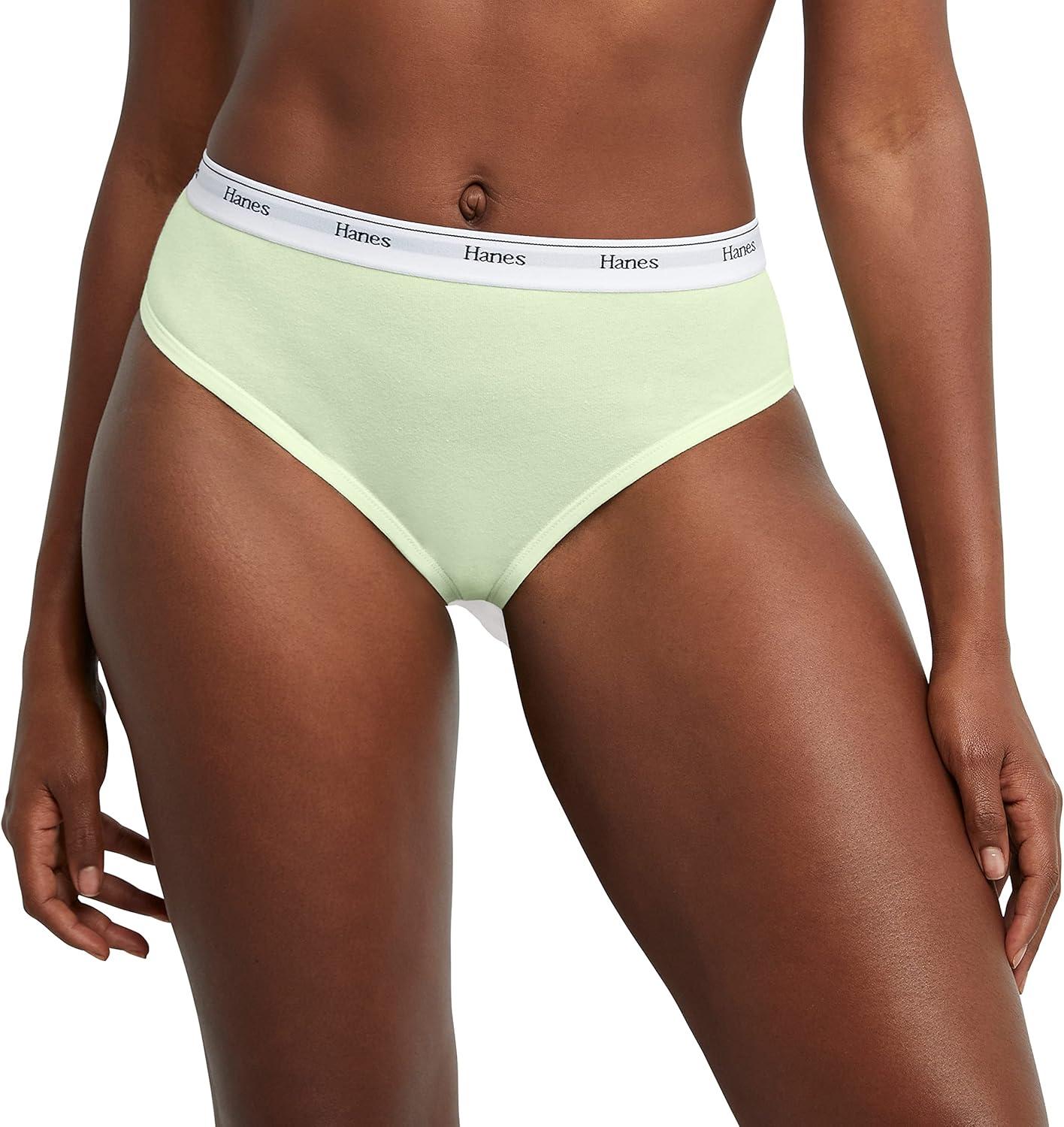 imageHanes womens Originals Hileg Panties Breathable Stretch Cotton Underwear Assorted 6packFashion Color Mix