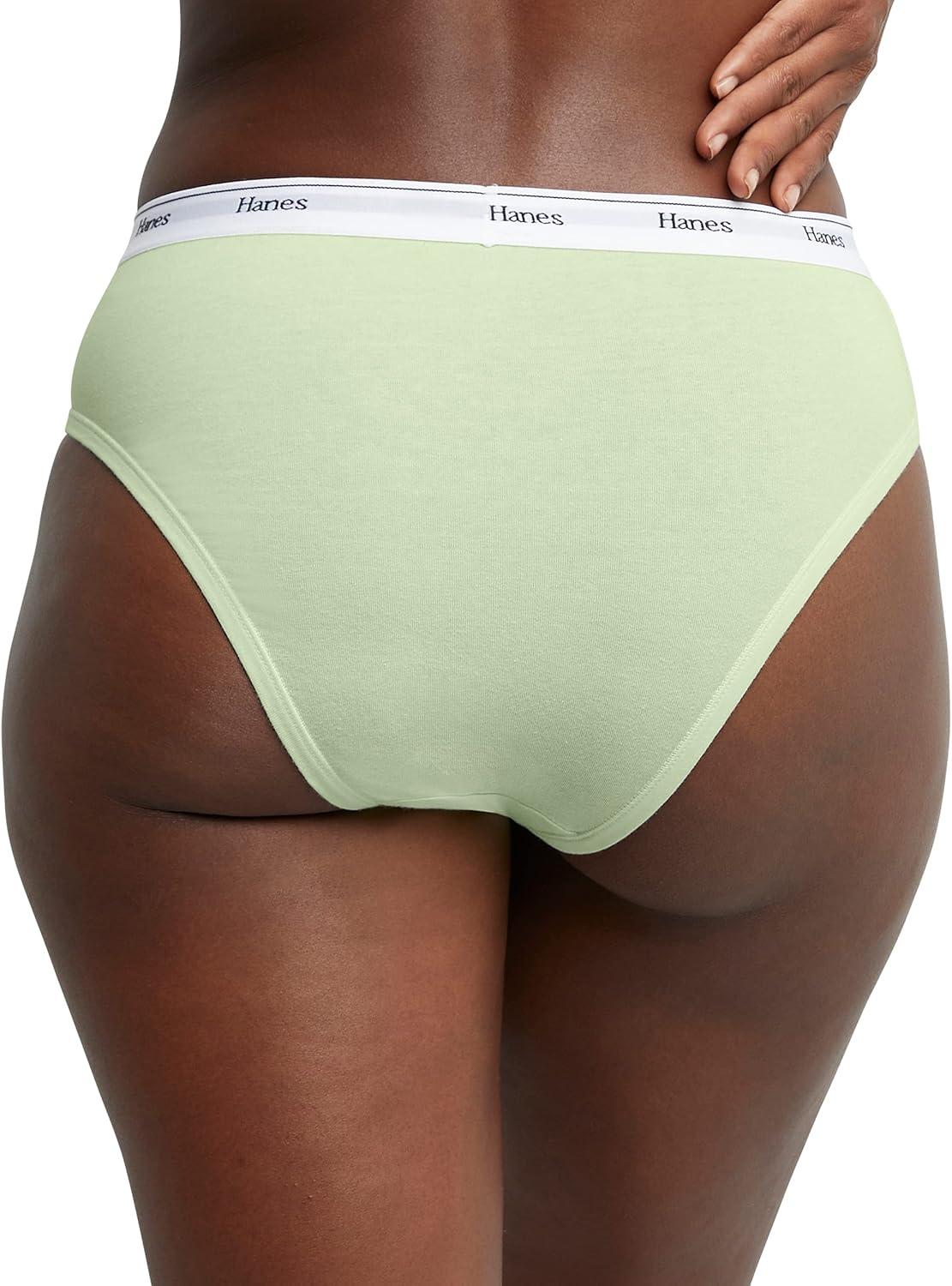 imageHanes womens Originals Hileg Panties Breathable Stretch Cotton Underwear Assorted 6packFashion Color Mix