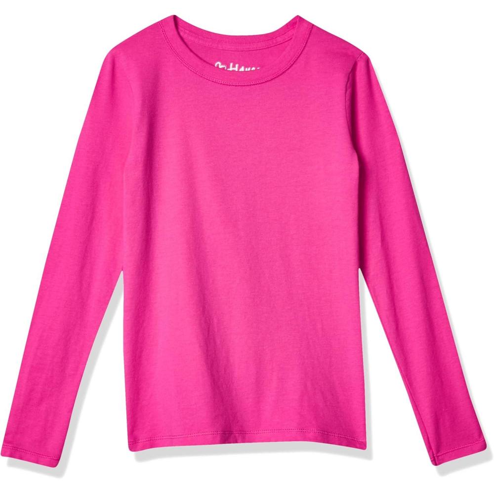 imageHanes Girls Comfortsoft Long Sleeve TeeAmaranth