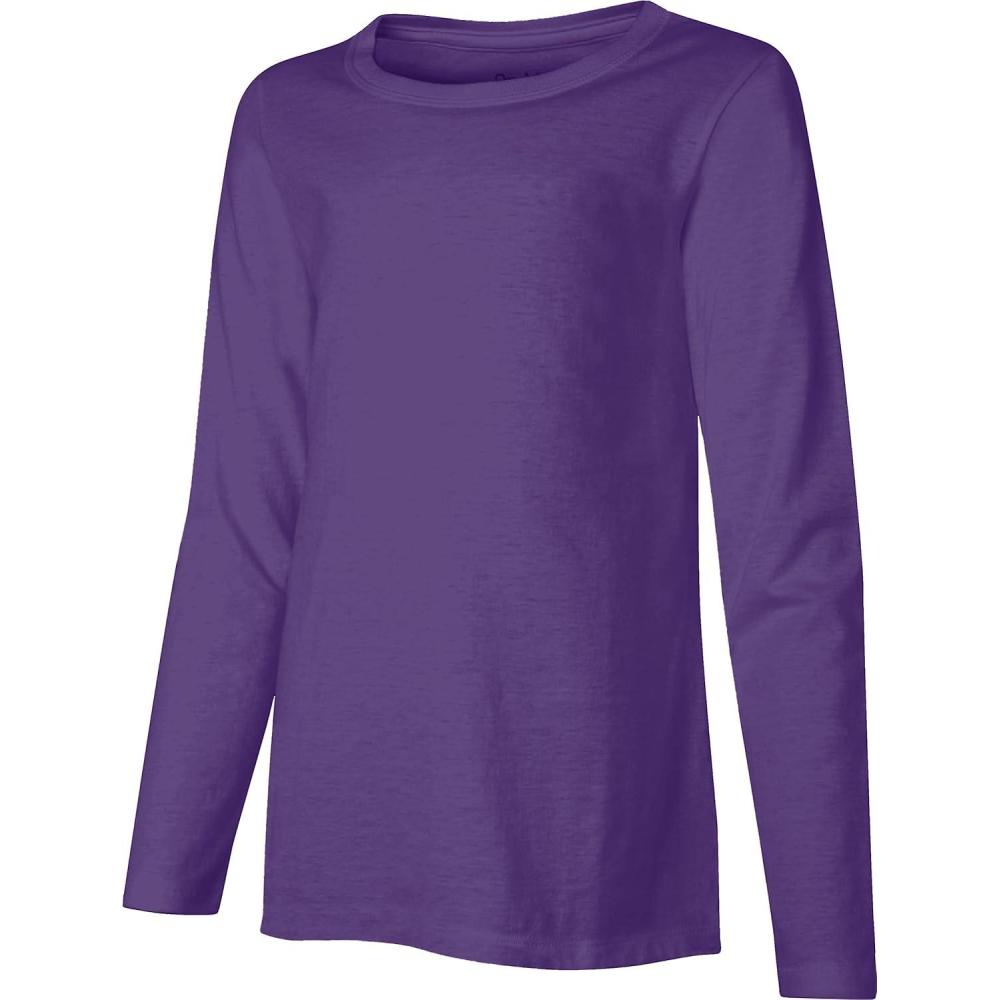 imageHanes Girls Comfortsoft Long Sleeve TeePurple Crush