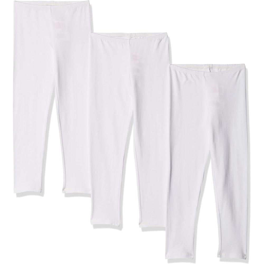 imageHanes Girls EcoSmart Sweatpants Open Leg Bottoms Tagless SweatpantsWhite