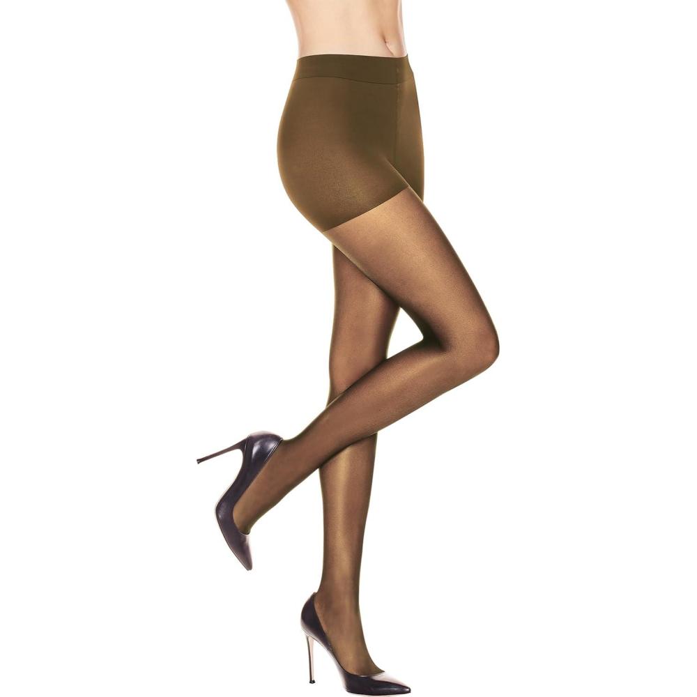 imageHanes Leg Boost Womens Support Tights for Cellulite Smoothing and AllDay Wear Shaper Panty Sheer ToeBarely There