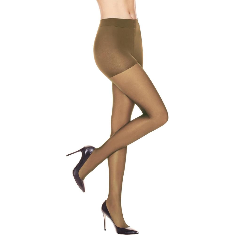 imageHanes Leg Boost Womens Support Tights for Cellulite Smoothing and AllDay Wear Shaper Panty Sheer ToeLittle Color