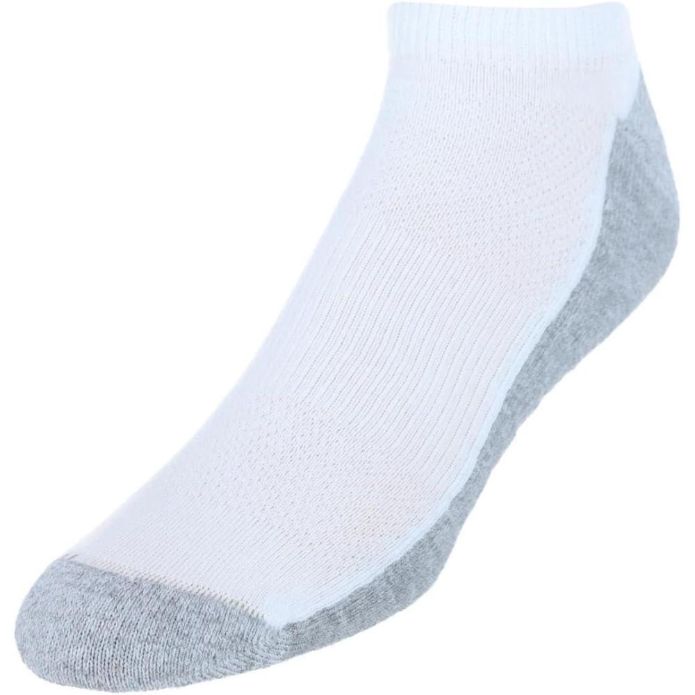 imageHanes Mens Socks XTemp Cushioned No Show Socks 12PackWhite