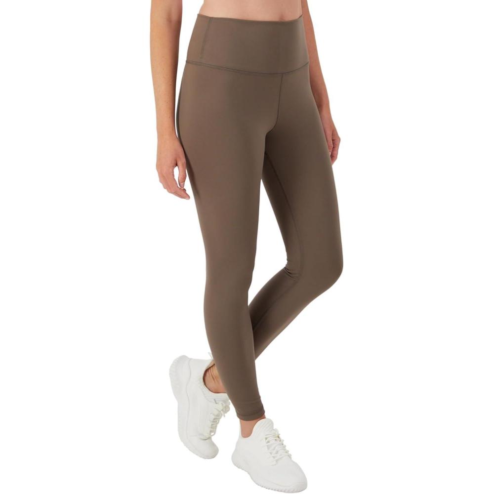 imageHanes Womens Leggings Clothing Moves 78 Soft Leggings with Pocket Moisture Wicking Womens Clothing Pants 25quot InseamRustic Grey