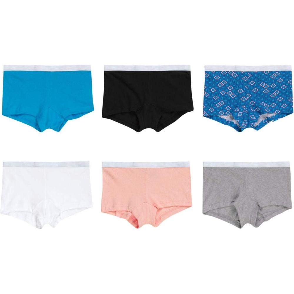 imageHanes Womens Sporty Assorted Boyshort Underwear Pack Of 66 Pack Assorted 1
